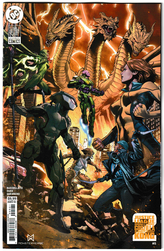 Justice League vs. Godzilla vs. Kong 2 #5 (of 7) Cvr C Lucas Meyer Card Stock Var (DC Comics 2025)