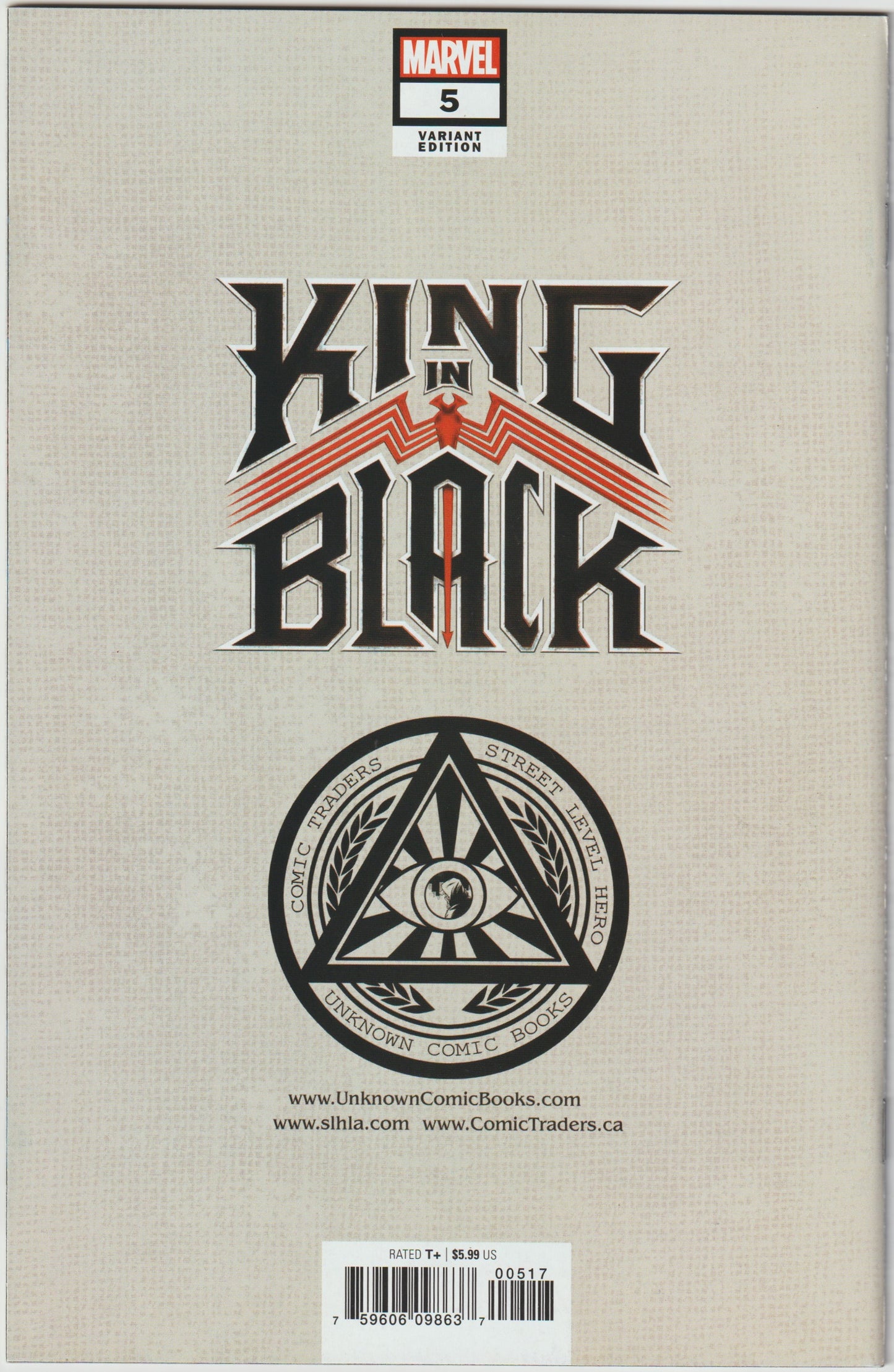 King In Black #5 Tyler Kirkham Exclusive Variant [SIGNED BY TYLER KIRKHAM]