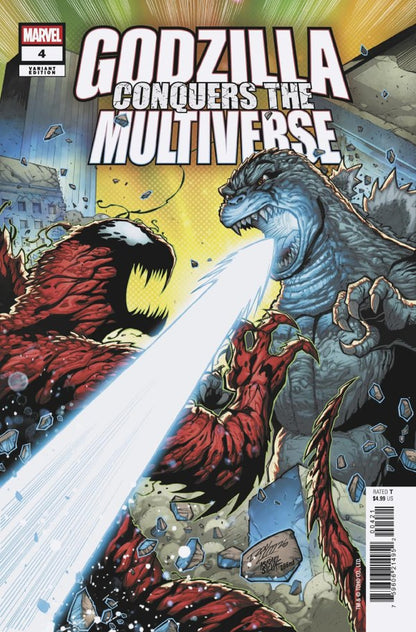 Godzilla Conquers the Multiverse #4 & Variants (1st Print) Marvel Comics 2026