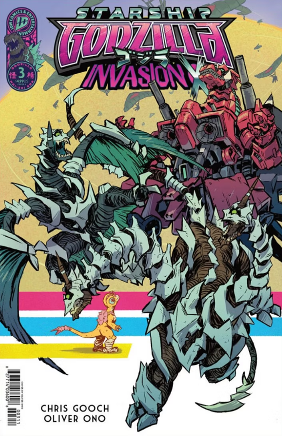 Starship Godzilla: Invasion X #3 (1st Print) IDW Publishing 2026