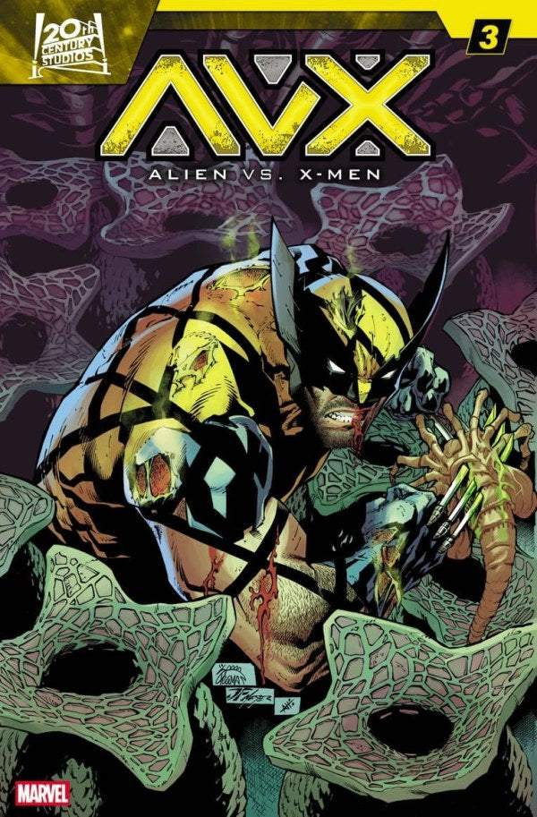 Alien vs X-Men #3 & Variants (1st Print) Marvel Comics 2026
