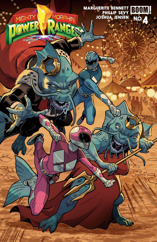 Mighty Morphin Power Rangers #4 (1st Print) Boom Studios 2026