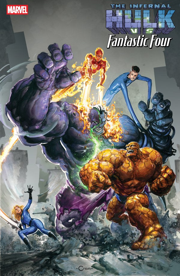 Infernal Hulk vs Fantastic Four #1 (One Shot) & Variants (1st Print) Marvel Comics 2026