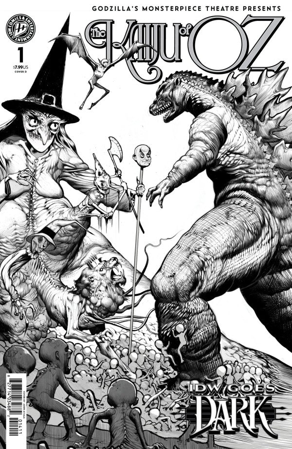 Godzilla’s Monsterpiece Theatre Presents: The Kaiju of Oz #1 & Variants (1st Print) IDW 2026