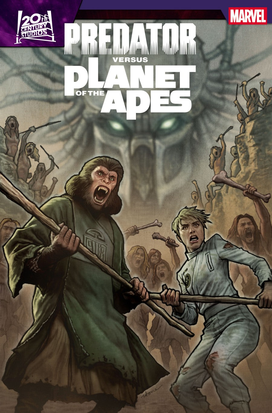 Predator vs. The Planet of the Apes #4 & Variants (1st Print) Marvel Comics 2026