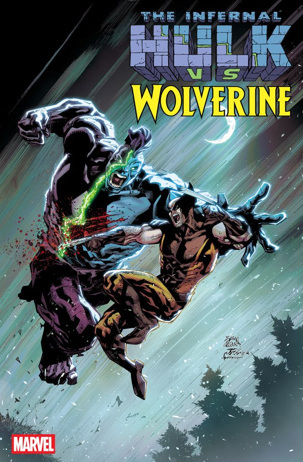 Infernal Hulk vs Wolverine #1 (One Shot) & Variants (1st Print) Marvel Comics 2026