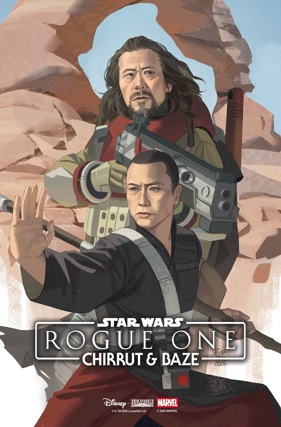 Star Wars: Rogue One - Chirrut & Baze #1 & Variants (1st Print) Marvel Comics 2026