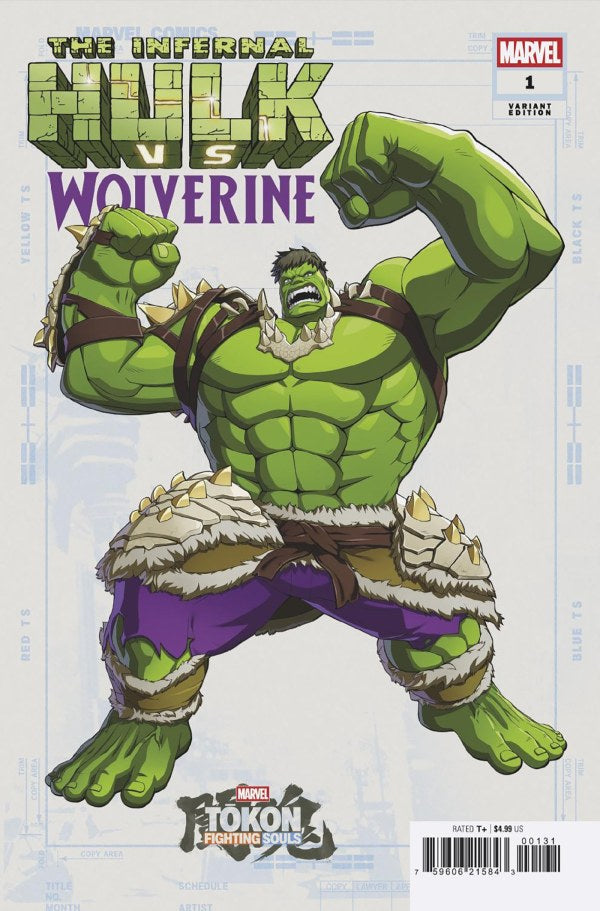 Infernal Hulk vs Wolverine #1 (One Shot) & Variants (1st Print) Marvel Comics 2026