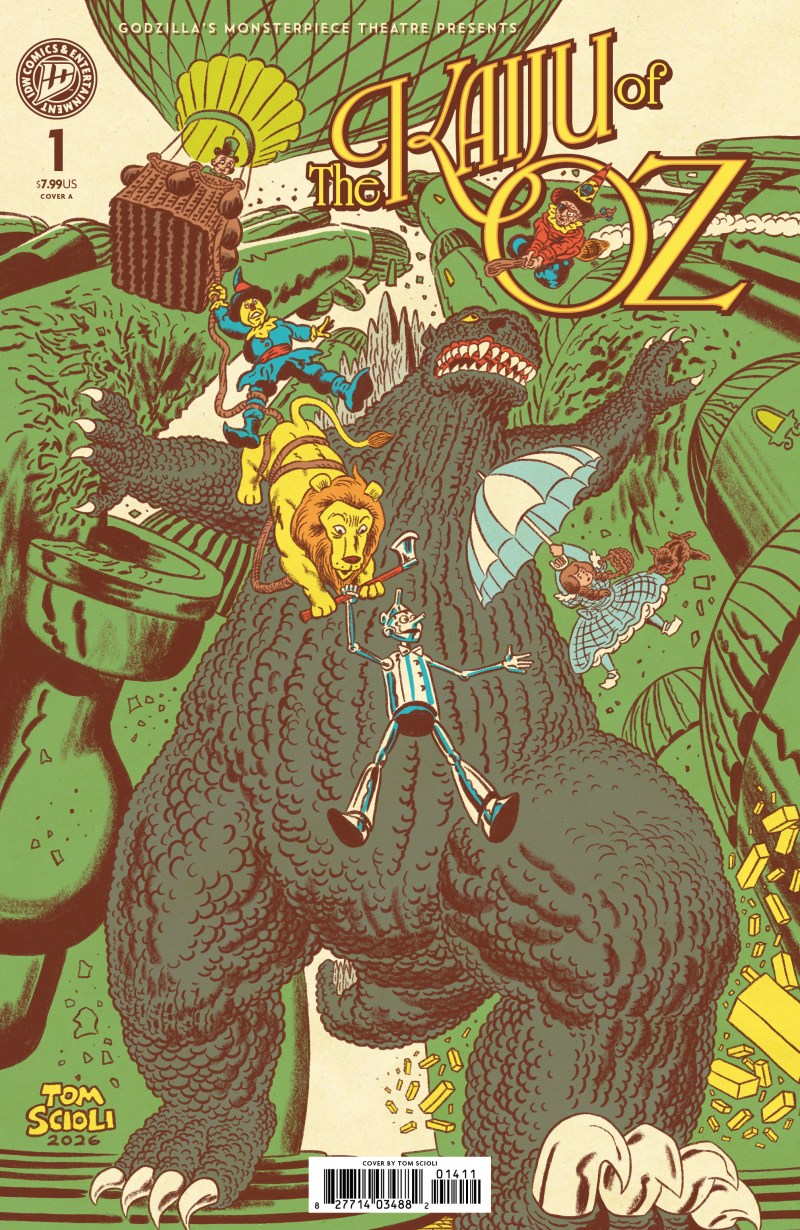 Godzilla’s Monsterpiece Theatre Presents: The Kaiju of Oz #1 & Variants (1st Print) IDW 2026