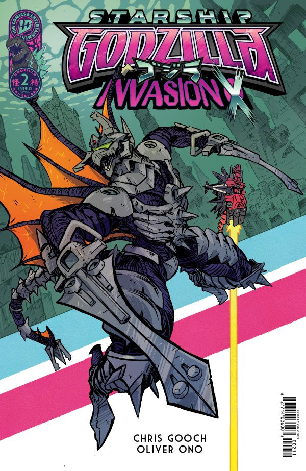 Starship Godzilla: Invasion X #2 (1st Print) IDW Publishing 2026