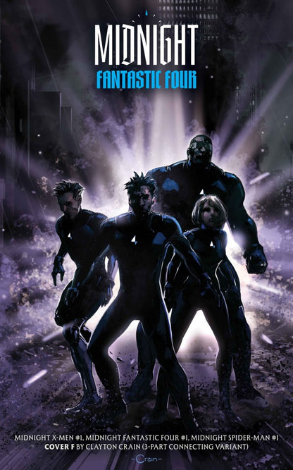 Midnight Marvel Clayton Crain Connecting Cover Bundle [3 Books]