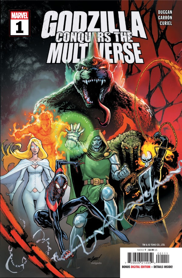 Godzilla Conquers the Multiverse #1 & Variants (1st Print) Marvel Comics 2026