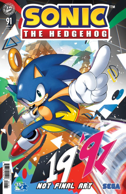 Sonic the Hedgehog #91 & Variants (1st Print) IDW Publishing 2026