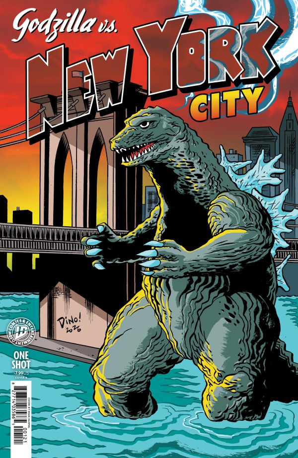 Godzilla vs America: New York City #1 & Variants (1st Print) IDW Publishing 2026