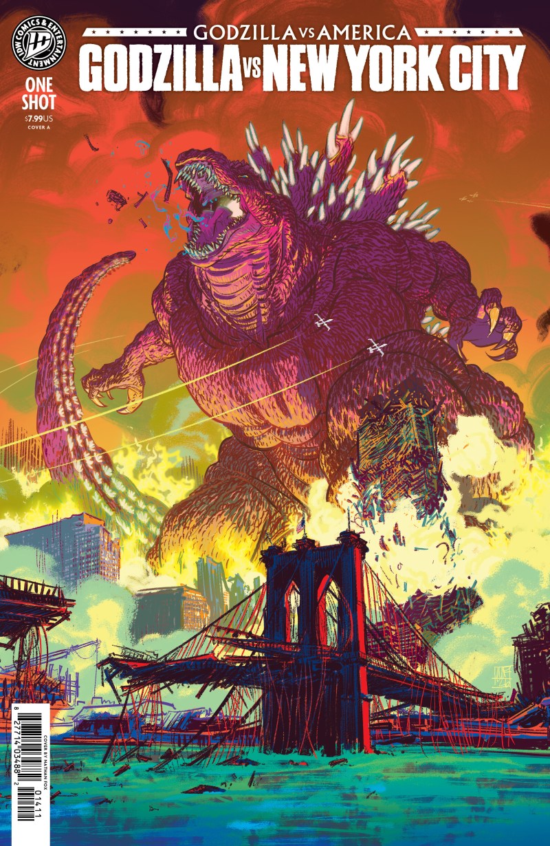 Godzilla vs America: New York City #1 & Variants (1st Print) IDW Publishing 2026