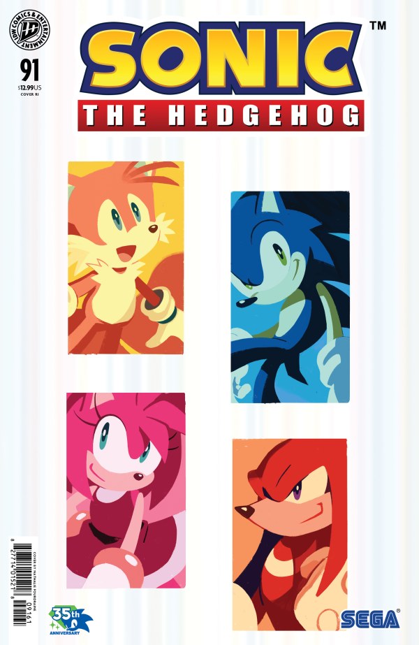 Sonic the Hedgehog #91 & Variants (1st Print) IDW Publishing 2026