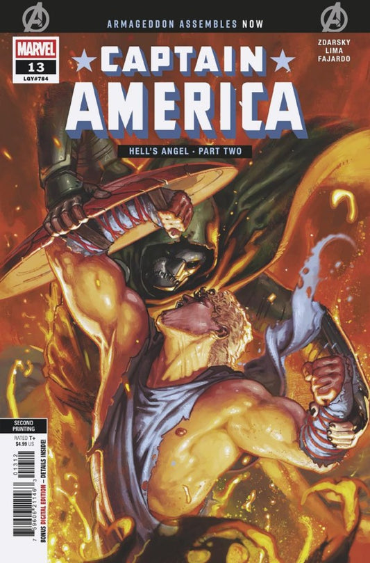 Captain America #13 (2nd Print) Marvel Comics 2026