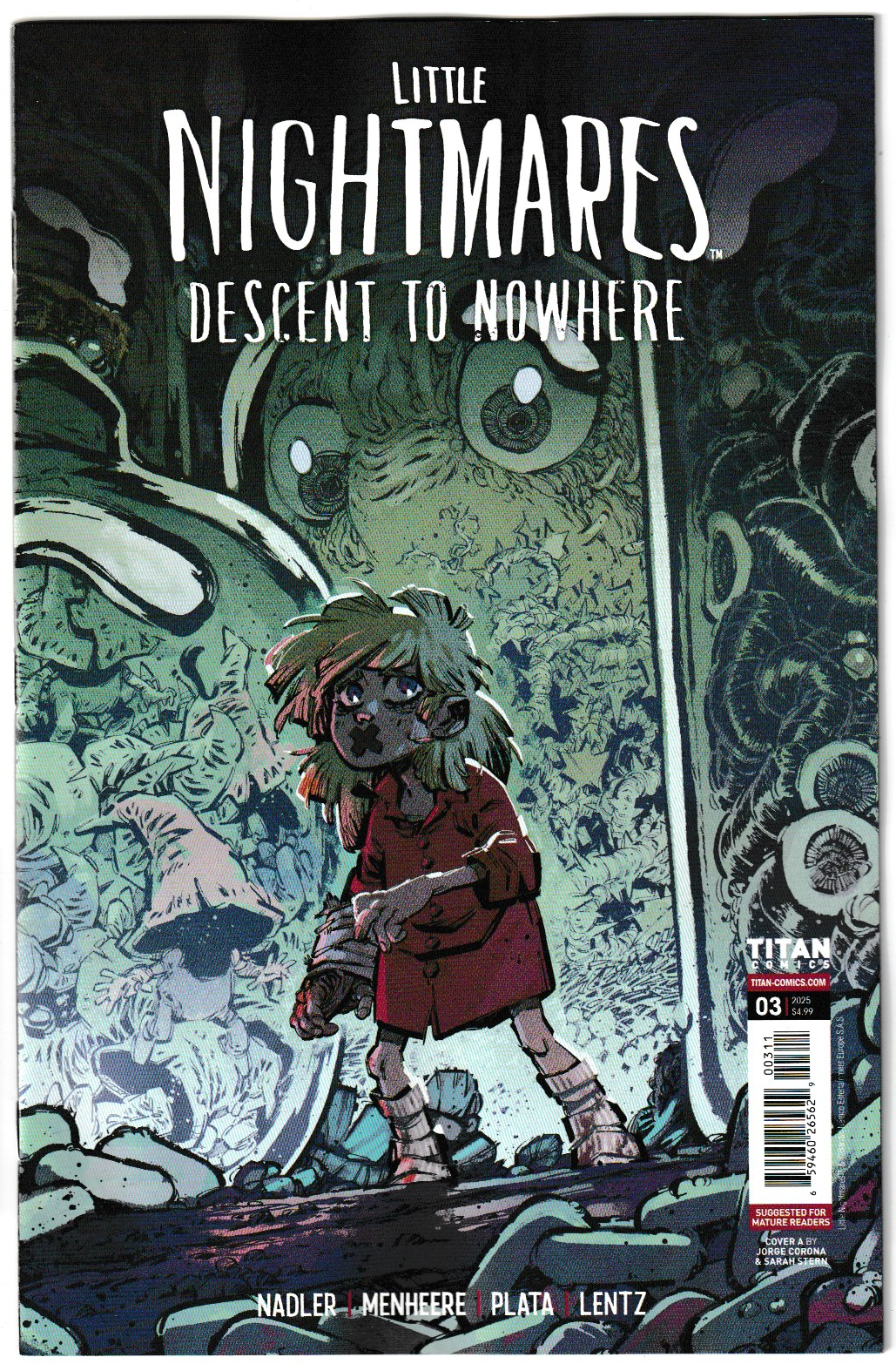 LITTLE NIGHTMARES DESCENT TO NOWHERE #3 (OF 4) Cvr A Jorge Corona (MR) 1st Print (MR) (Titan Comics 2025)