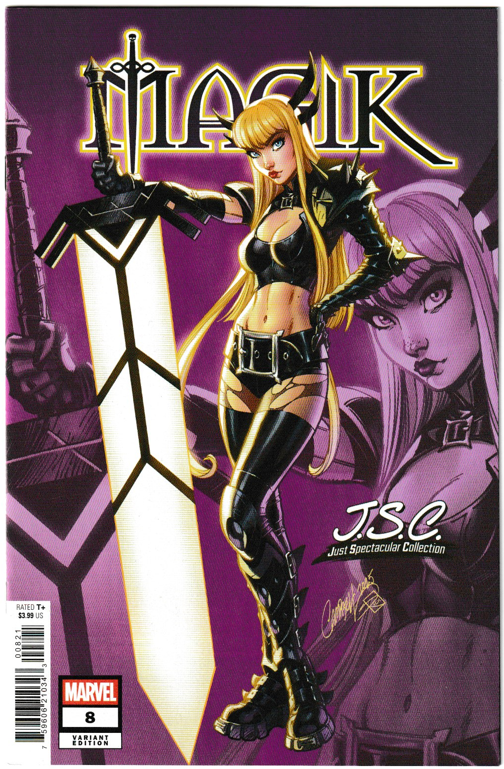 Magik #8 J. Scott Campbell Just Spectacular Collection Variant (Marvel Comics, 2025) (NM/NM+)