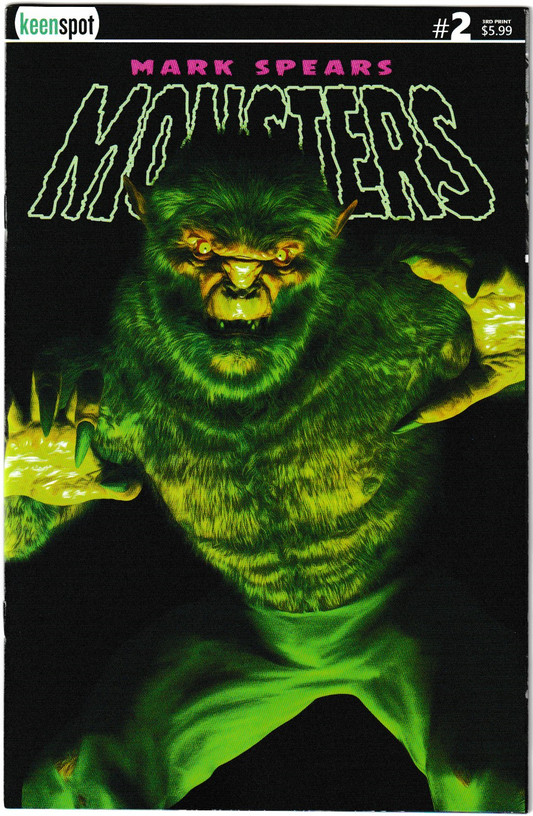 Mark Spears Monsters #2 Third Printing CVR A Mark Spears The Werewolf (NM/NM+)