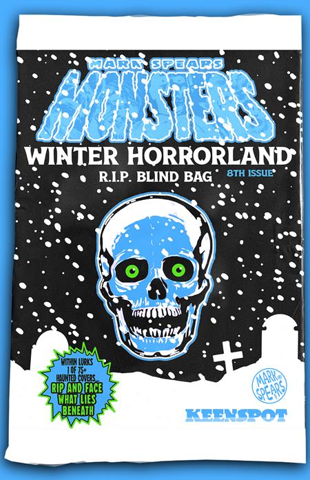 (Bundle of 600) Mark Spears Monsters #8 Cover A "Winter Horror Land R.I.P"  Blind Bag (Keenspot, 2025) (Unopened Distributor Boxes) [Pre-Order. Ships 12/13]