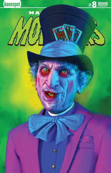 Mark Spears Monsters #8 Cover C 1:500 Glow-in-the-Dark Variant (Keenspot, 2025) [Pre-Order. Ships 11/23]