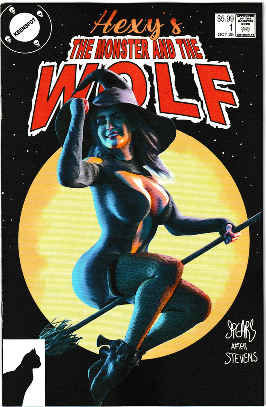 Mark Spears Monsters: The Monster & The Wolf #1 Cover A22 Variant - Print Run of 9,600