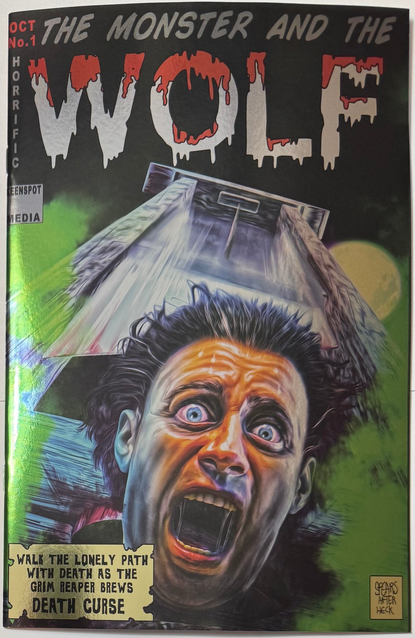 Mark Spears Monsters: The Monster & The Wolf #1 Cover A56 Foil Variant - Print Run of 833