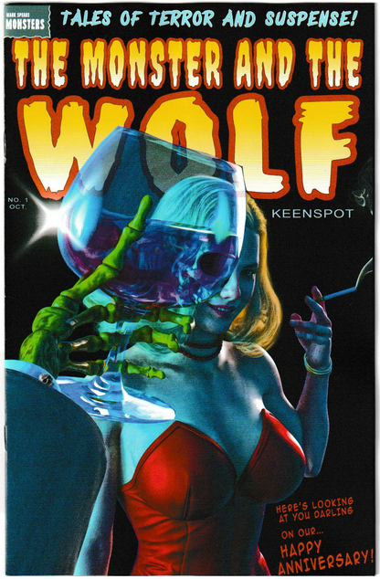 Mark Spears Monsters: The Monster & The Wolf #1 Cover A18 Card Stock Variant - Print Run of 9,600