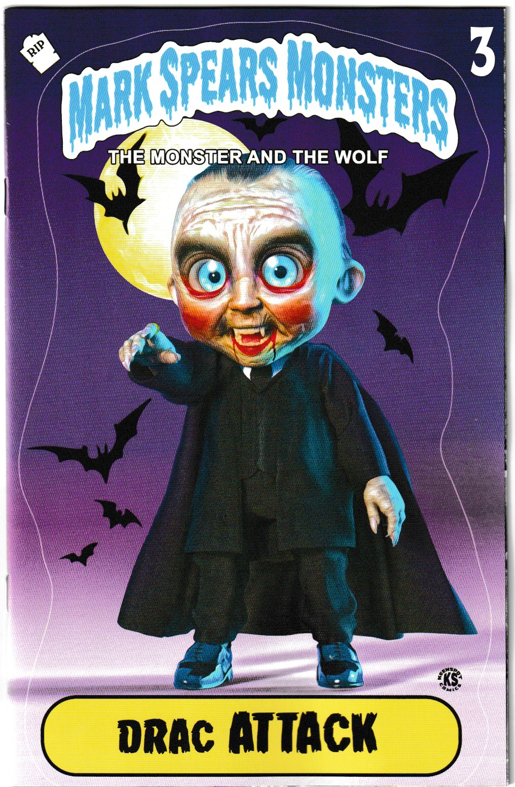 MARK SPEARS MONSTERS THE MONSTER & THE WOLF #2 CVR C INC 1:25 MARK SPEARS DRAC ATTACK VAR