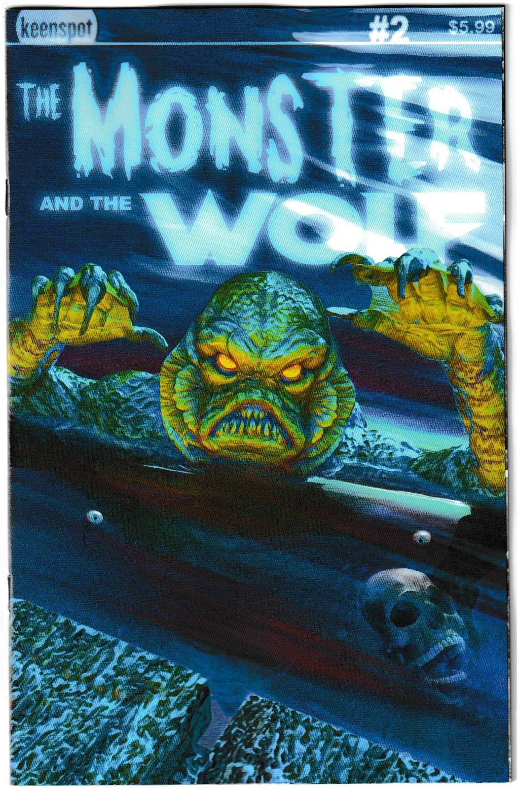 MARK SPEARS MONSTERS THE MONSTER & THE WOLF #2 Bundle 3 Covers A, B, E (1st Print) [3 Book Bundle]