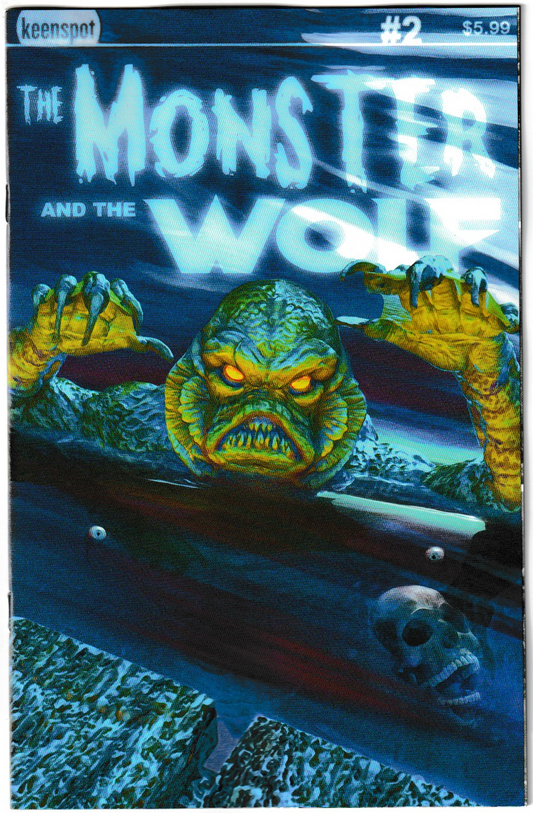 MARK SPEARS MONSTERS THE MONSTER & THE WOLF #2 CVR E DEEP IMPACT FOC ADD-ON VAR