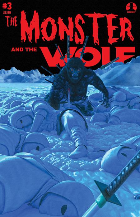 MARK SPEARS MONSTERS THE MONSTER & THE WOLF #3 Bundle 4 Covers A-D (1st Print) [4 Book Bundle]