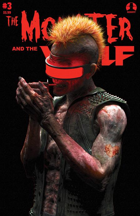 MARK SPEARS MONSTERS THE MONSTER & THE WOLF #3 Bundle 4 Covers A-D (1st Print) [4 Book Bundle]