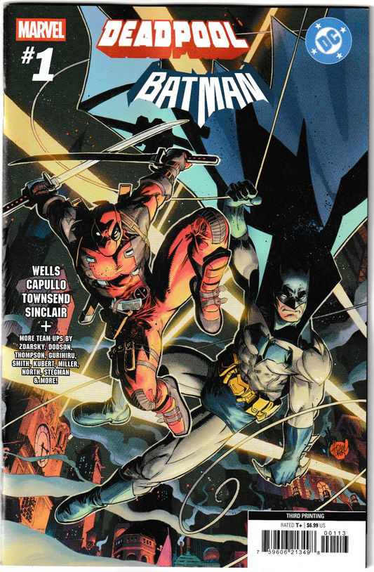 Marvel/DC: Deadpool/Batman #1 (3rd Print) Cover A (Adam Kubert)