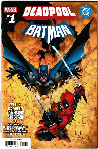 Marvel/DC: Deadpool/Batman #1 Cover A (Greg Capullo) NM/NM+