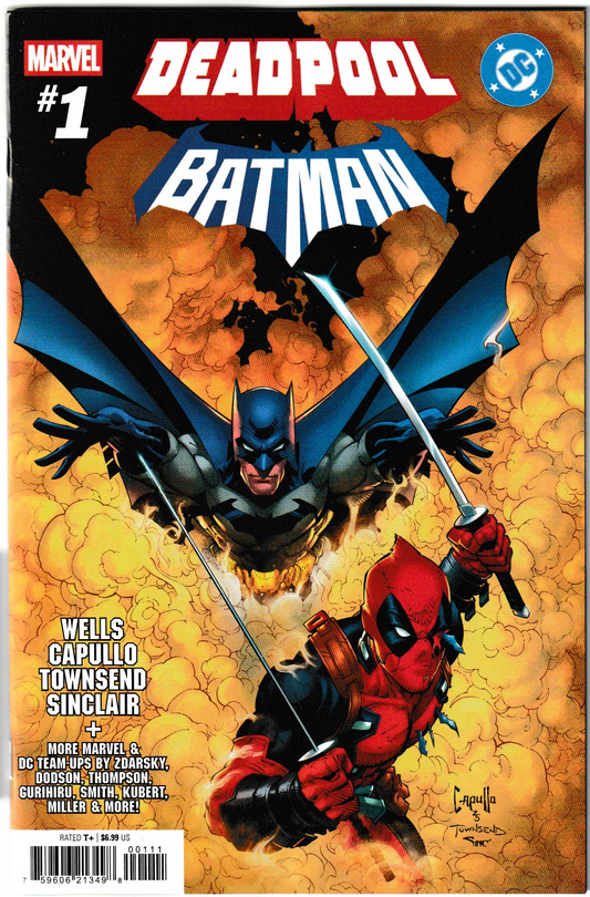 Marvel/DC: Deadpool/Batman #1 Cover A (Greg Capullo) NM/NM+