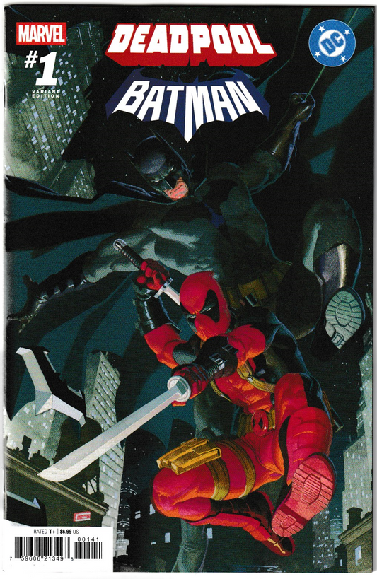 Marvel/DC: Deadpool/Batman #1 Esad Ribic Variant Cover NM/NM+