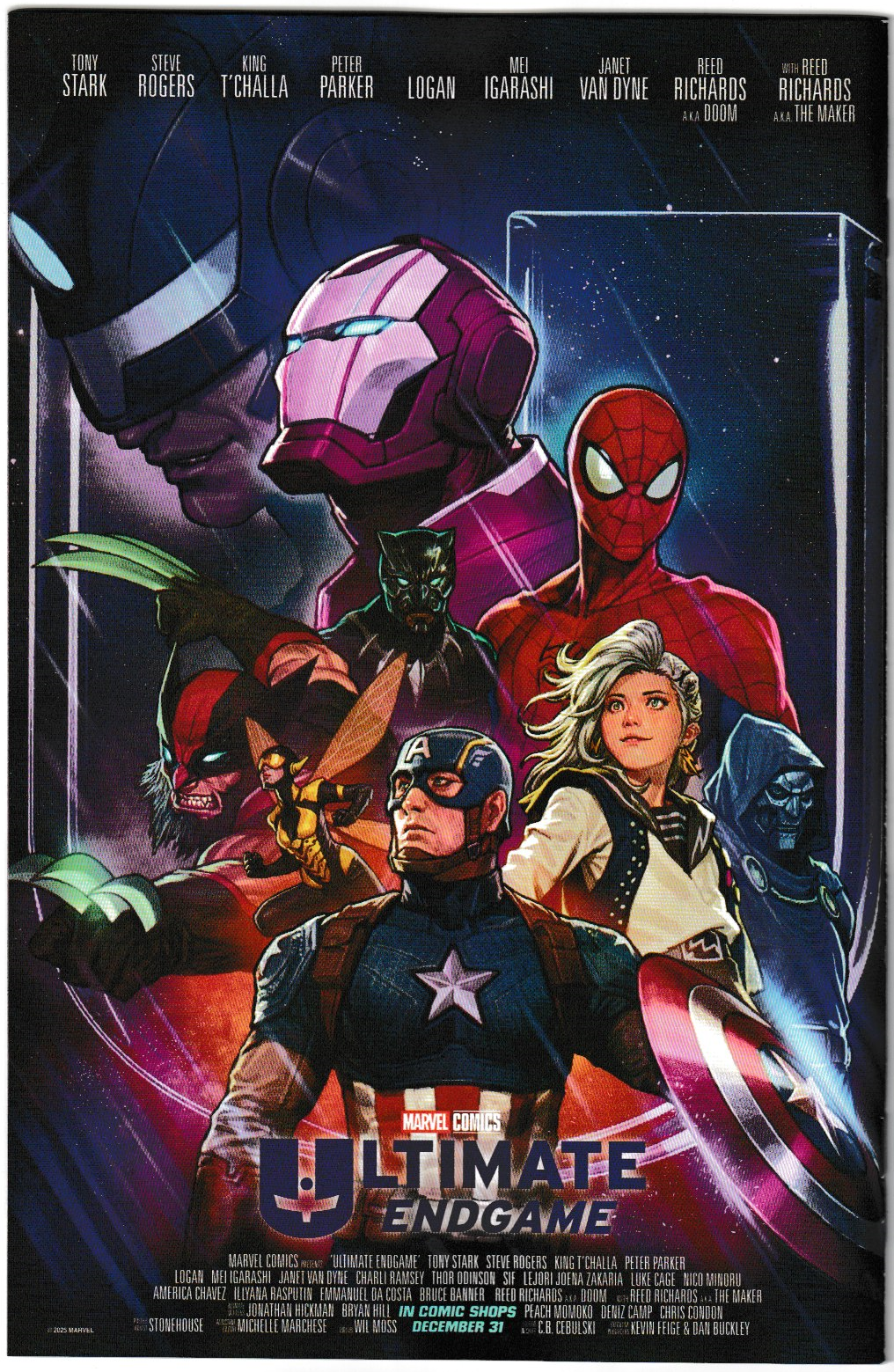 Marvel/DC: Deadpool/Batman #1 Esad Ribic Variant Cover NM/NM+