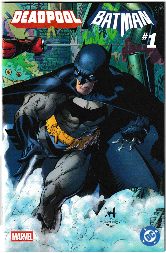 Marvel/DC: Deadpool/Batman #1 Greg Capullo Wraparound Variant NM/NM+