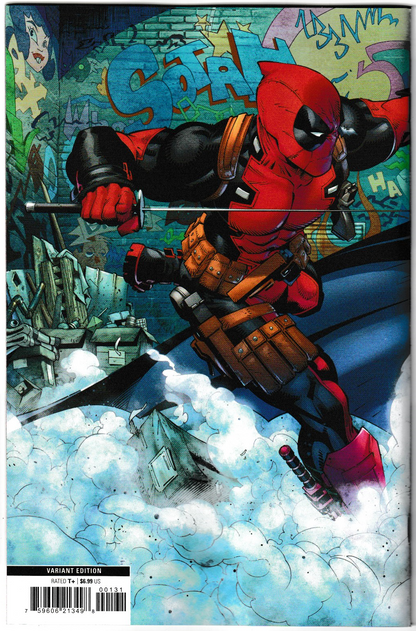 Marvel/DC: Deadpool/Batman #1 Greg Capullo Wraparound Variant NM/NM+