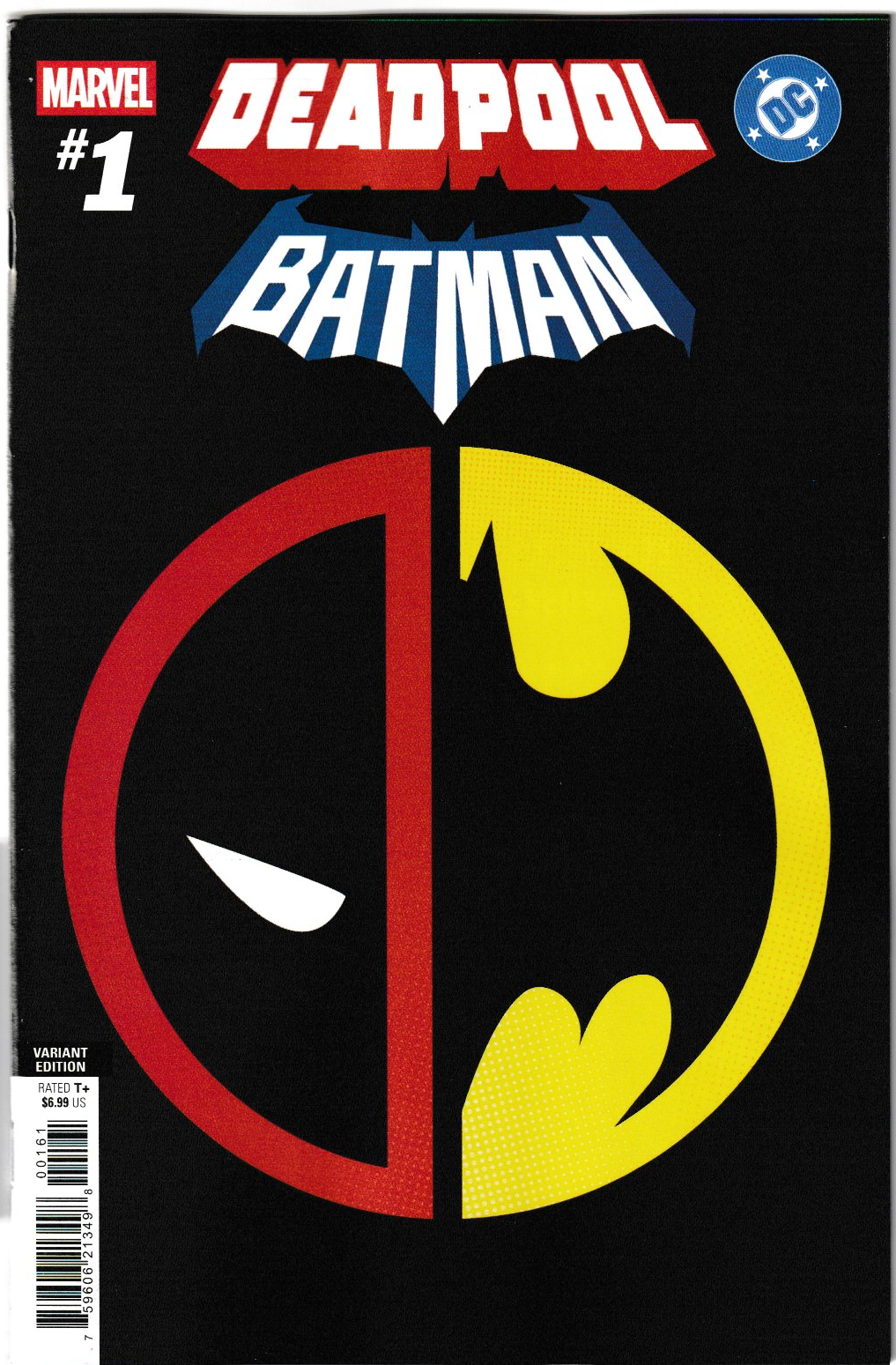 Marvel/DC: Deadpool/Batman #1 Insignia Mashup Variant NM/NM+
