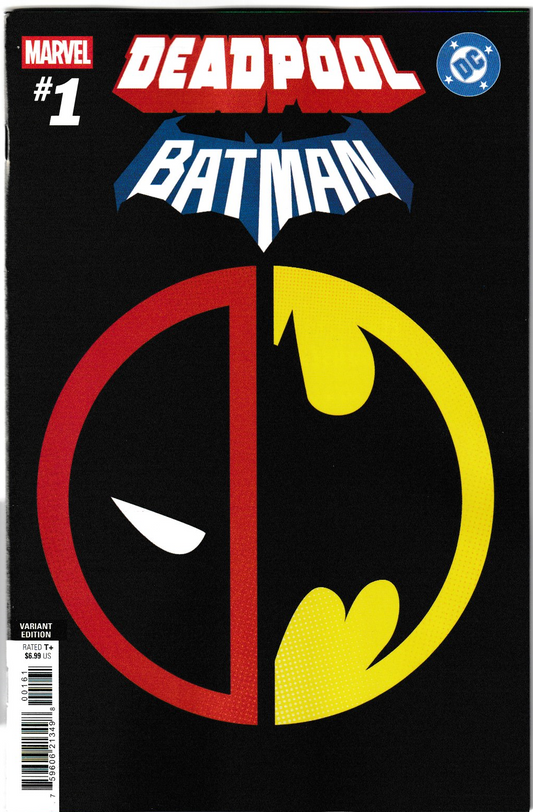 Marvel/DC: Deadpool/Batman #1 Insignia Mashup Variant NM/NM+
