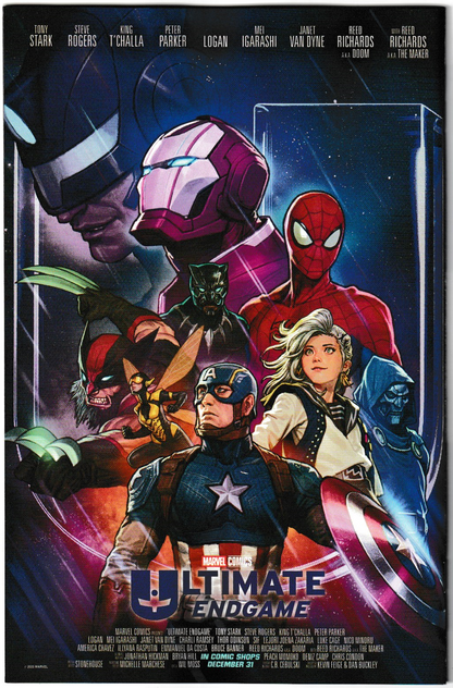Marvel/DC: Deadpool/Batman #1 Marco Checchetto Variant Cover NM/NM+