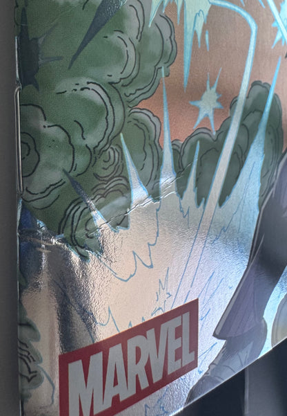 Marvel/DC: Deadpool/Batman #1 Mark Bagley Foil Variant Cover (Damaged-please see photos)
