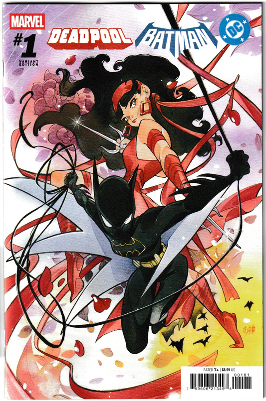 Marvel/DC: Deadpool/Batman #1 Peach Momoko Variant Cover NM/NM+