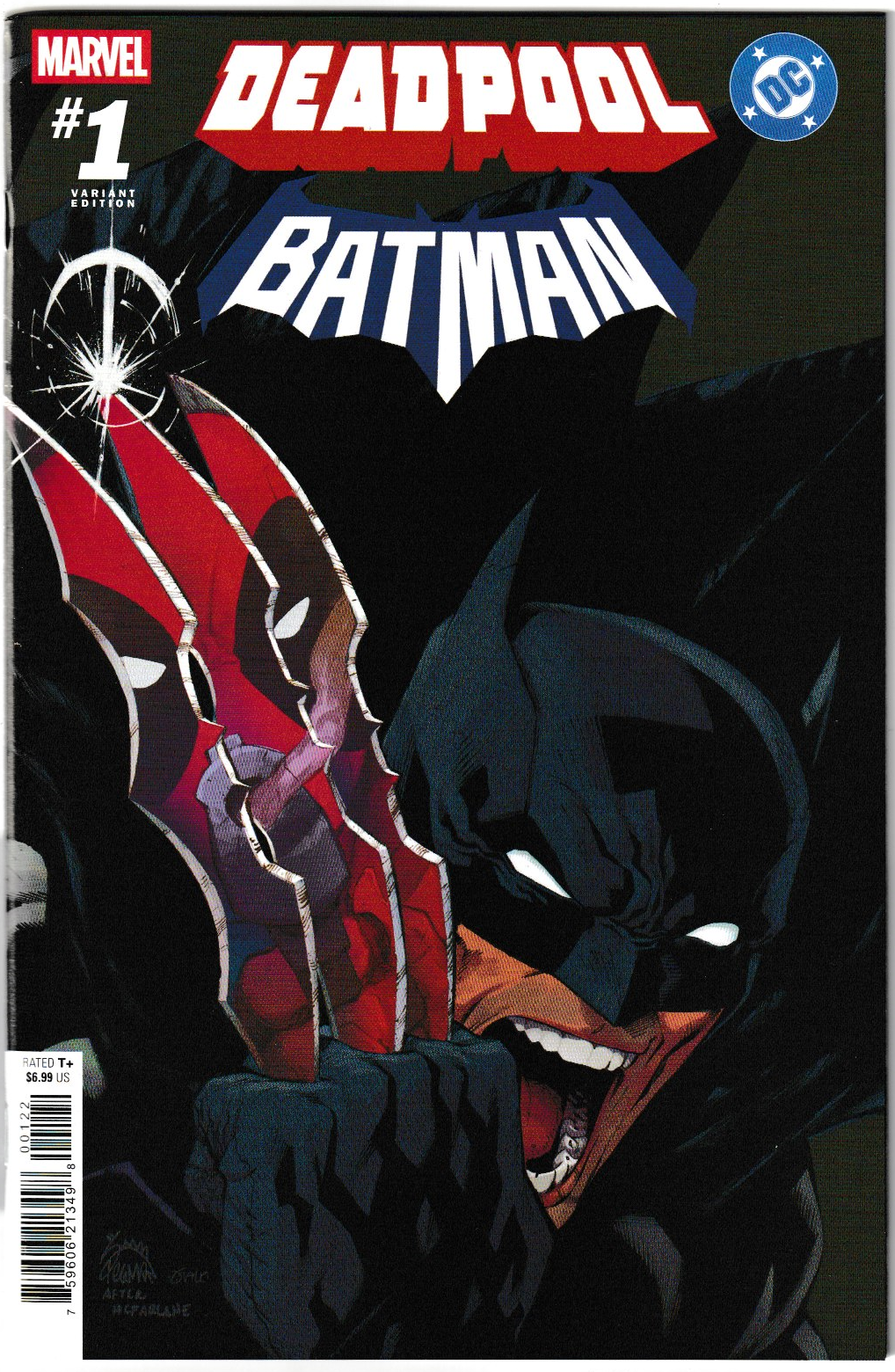 Marvel/DC: Deadpool/Batman #1 Ryan Stegman Homage Variant Cover NM/NM+
