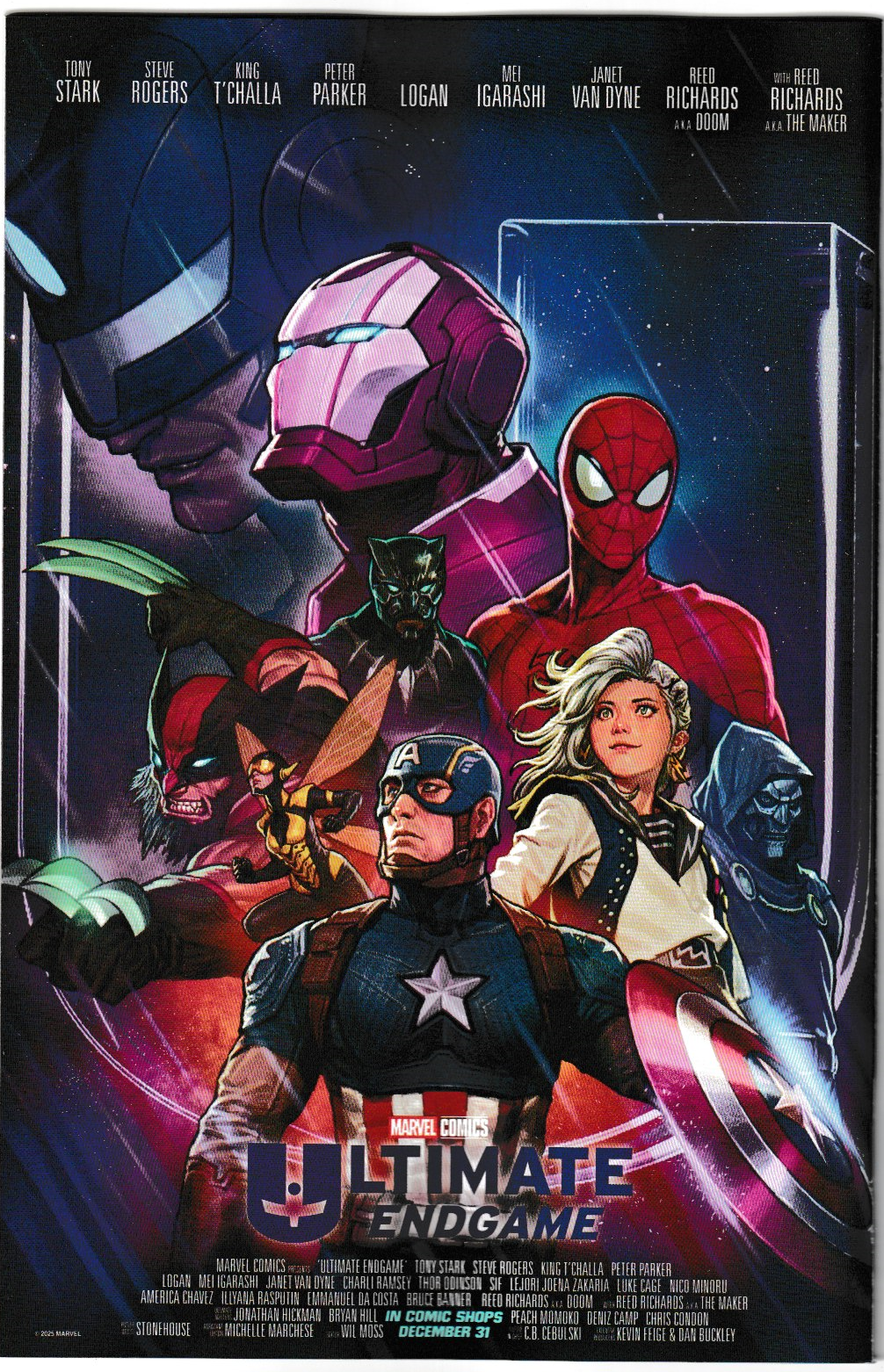 Marvel/DC: Deadpool/Batman #1 Skottie Young Variant Cover NM/NM+