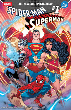 Marvel/DC: Spider-Man/Superman #1 (One-Shot) Variant Cover Russell Dauterman