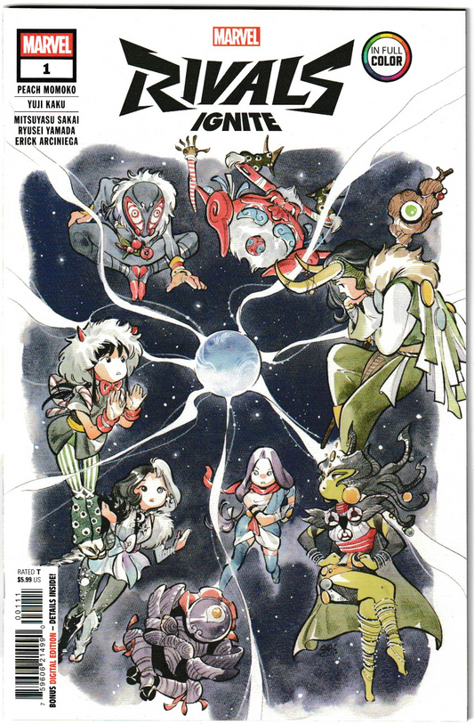 MARVEL RIVALS: IGNITE - IN COLOR #1 PEACH MOMOKO COVER